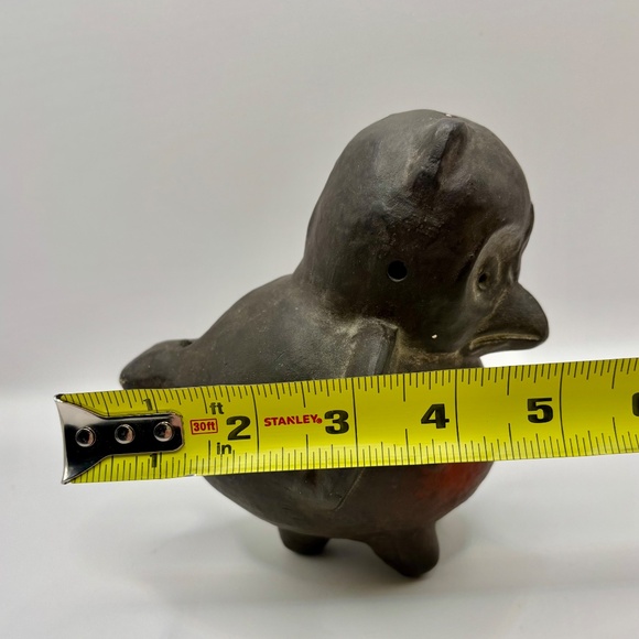 Vintage Handmade Clay Owl Whistle from France - Picture 7 of 11
